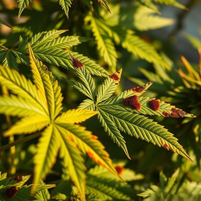 Wie erkenne ich Lichtstress bei Cannabispflanzen? Symptome, Ursachen und Lösungen