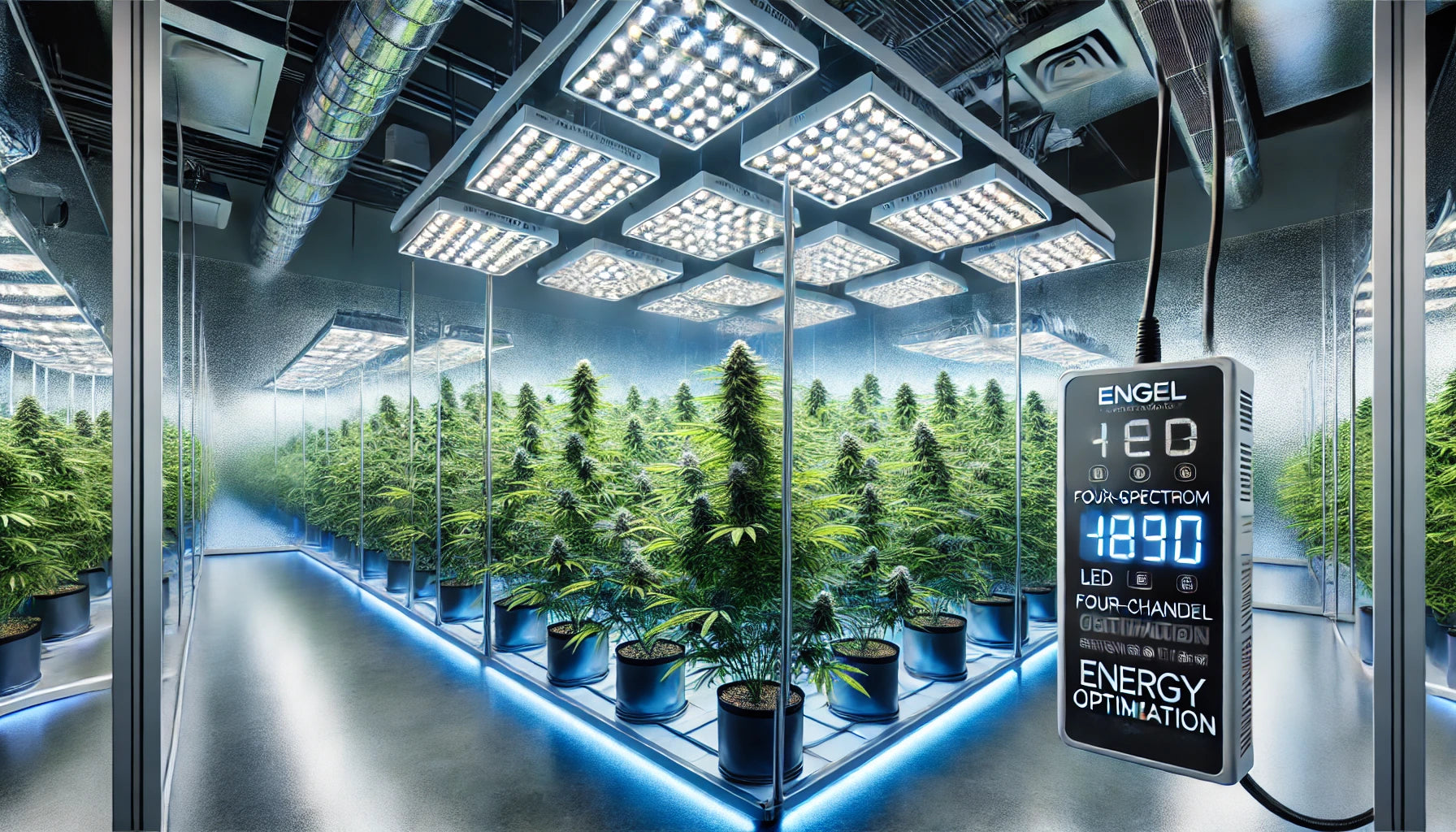 Die Rolle von LED-Lichtern im Cannabis-Anbau: Vorteile von Engel Lighting