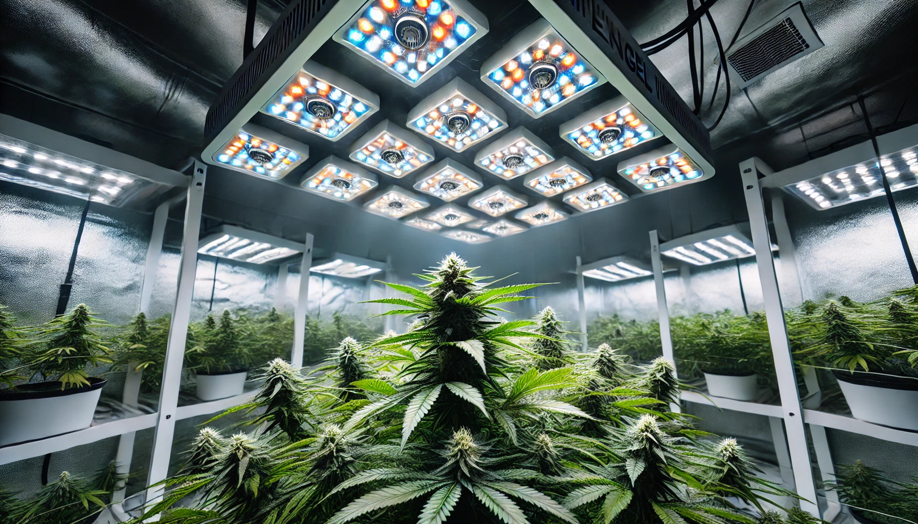 Optimierung des Pflanzenwachstums mit Vier-Kanal-LED Grow Lights