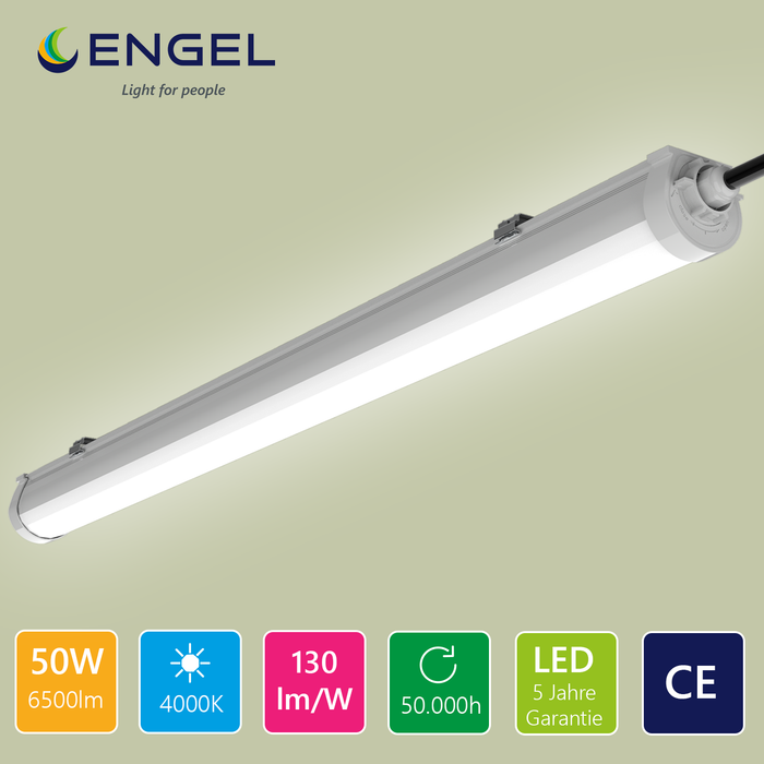 Engel Exton Standard LED-Leuchte – Robuste Feuchtraumleuchte