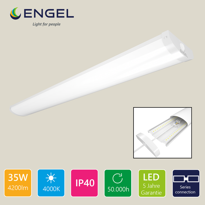 Engel Vada S LED-Leuchte – Anbauleuchte mit breiter Lichtverteilung Engel Lighting