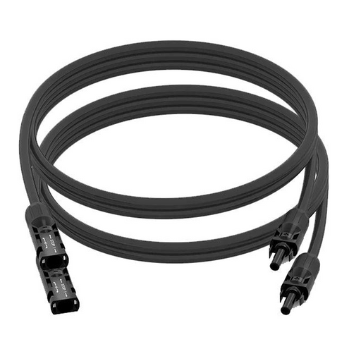 2 x 1,5 Meter MC4 Solarmodul-Verlängerungskabel 4 mm²