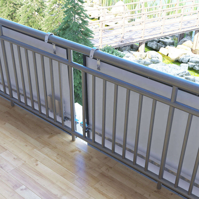 Engel Plutus 800W Balkonkraftwerk set –  für Gitterbalkone Balkon & Fassaden & Zaun Engel Lighting