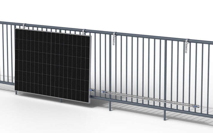 Engel Plutus 800W Balkonkraftwerk set –  für Gitterbalkone Balkon & Fassaden & Zaun Engel Lighting