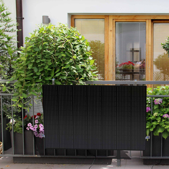 Engel Plutus 800W Balkonkraftwerk set –  für Gitterbalkone Balkon & Fassaden & Zaun Engel Lighting