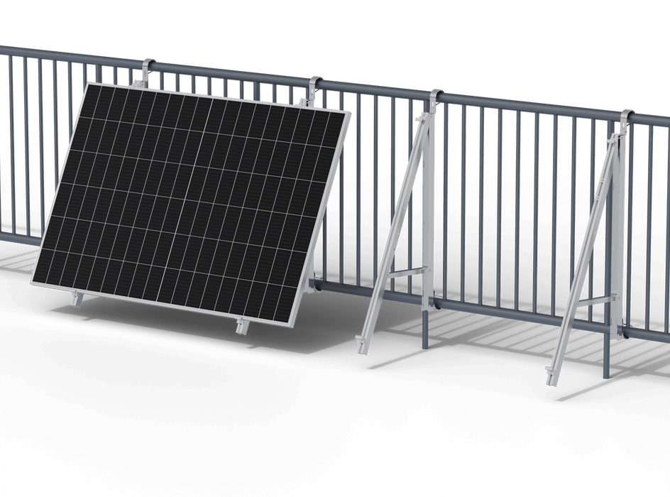 Dalia Universalhalterung für Solarmodule – flexibel einsetzbar an Balkon, Fassade oder im Garten