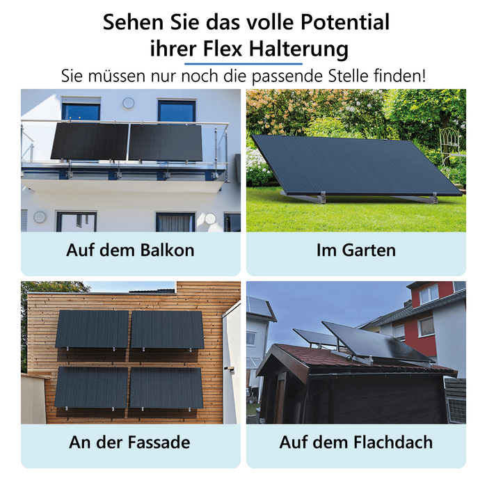 Engel Lighting Balkonkraftwerk Solo Komplettpaket (440W) - Engel Lighting| Dein Onlineshop für Photovoltaik