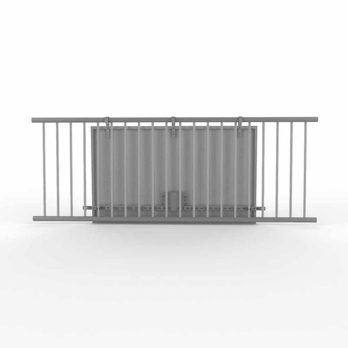 Plutus Solarmodul-Halterung für Gitterbalkone Plutus Solarmodul-Halterung für Gitterbalkone