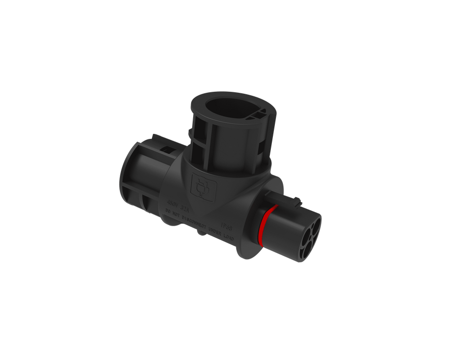 T-Verbinder mit BC01-Anschlüssen – Parallelbetrieb von Micro-Invertern nach VDE-Standards