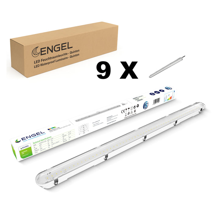 6er/9er Set - Engel Quinton LED-Leuchte – Hochleistungsleuchte mit gerichteter Lichtverteilung