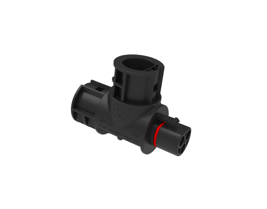 T-Verbinder mit BC01-Anschlüssen – Parallelbetrieb von Micro-Invertern nach VDE-Standards