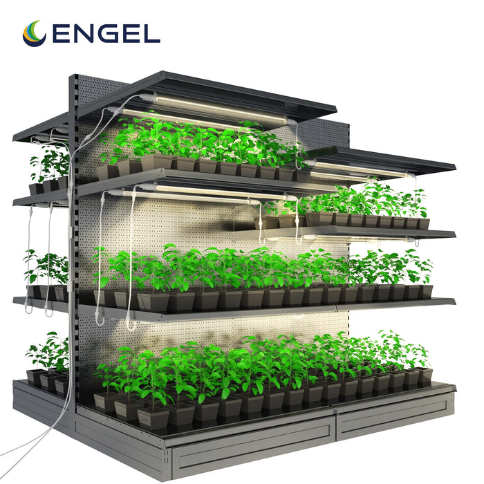 eGrow Tube LED-Pflanzenleuchte 20W Vollspektrum | 90 cm Grow Light für vertikale Farmen & Indoor Gartenbau, IP65 wasserdicht & einfach montierbar